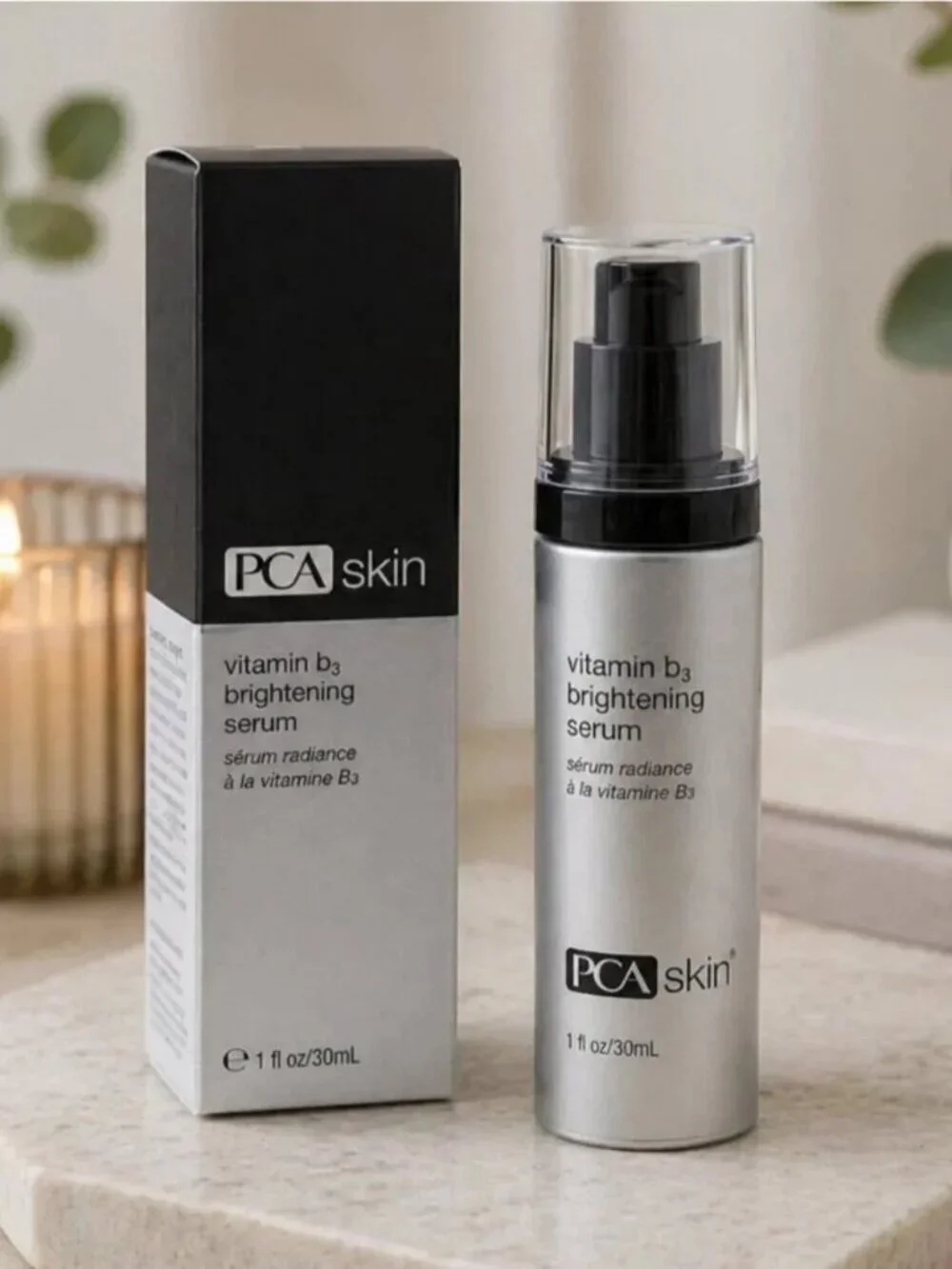 PCA Skin Vitamin B3 Brightening Serum 1 oz (30 ml), New In Box